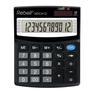 Rebell SDC412 12 Hane Masaüstü Hesap Makinesi